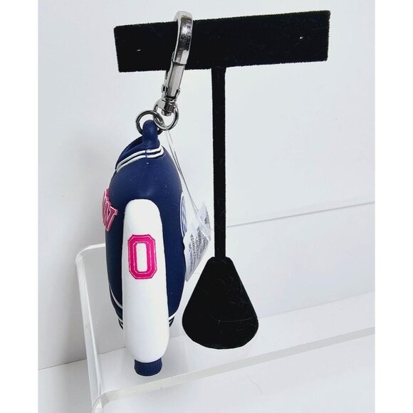VARSITY JACKET Blue White Bath Body Works Pocketbac Holder NEW - Picture 4 of 8